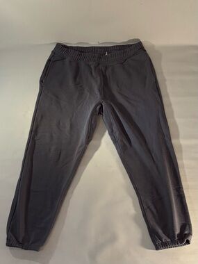 🎧 H&M MEN'S ALL COTTON LOOSE FIT GRAY BASIC JOGGING SWEATPANTS - SIZE XL 🎧